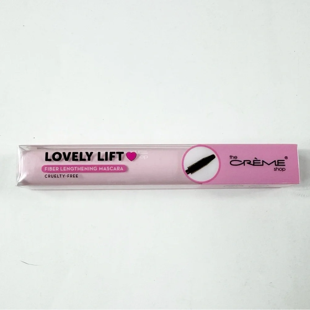 612. The Crème Shop Lovely Lift Fiber Lengthening Mascara – Black Made in Korea